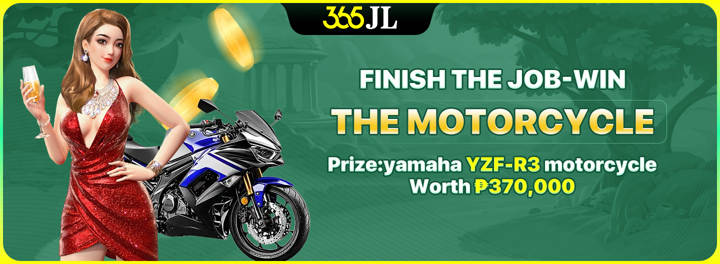 Finish the job - win The motorcycle Prize